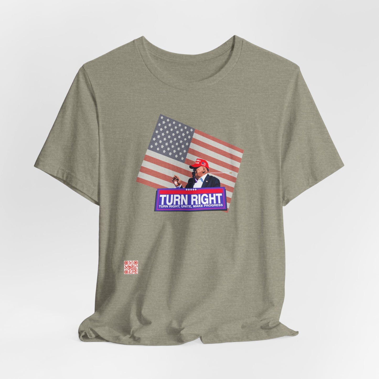 USA Flag Trump Tee