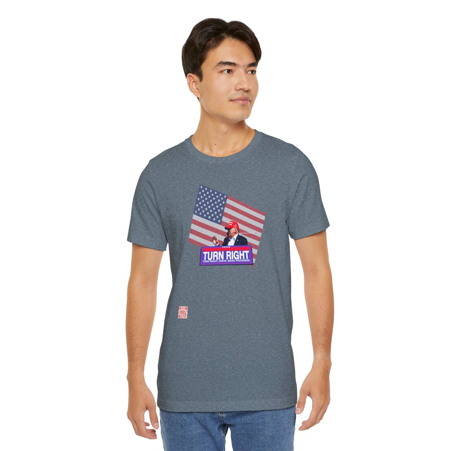 USA Flag Trump Tee