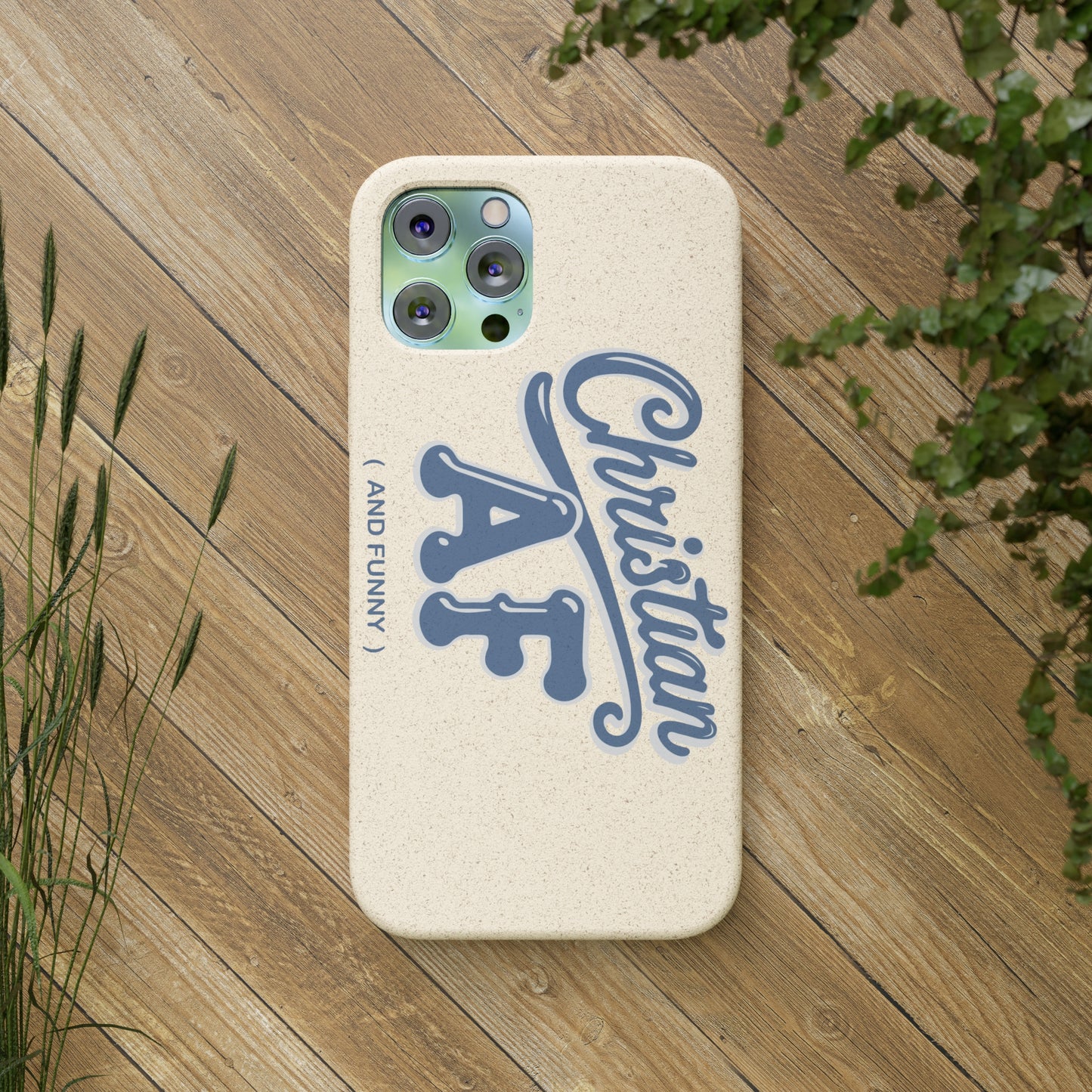 Phone Case - Christian and funny - design - FREE STANDARD SHIPPING