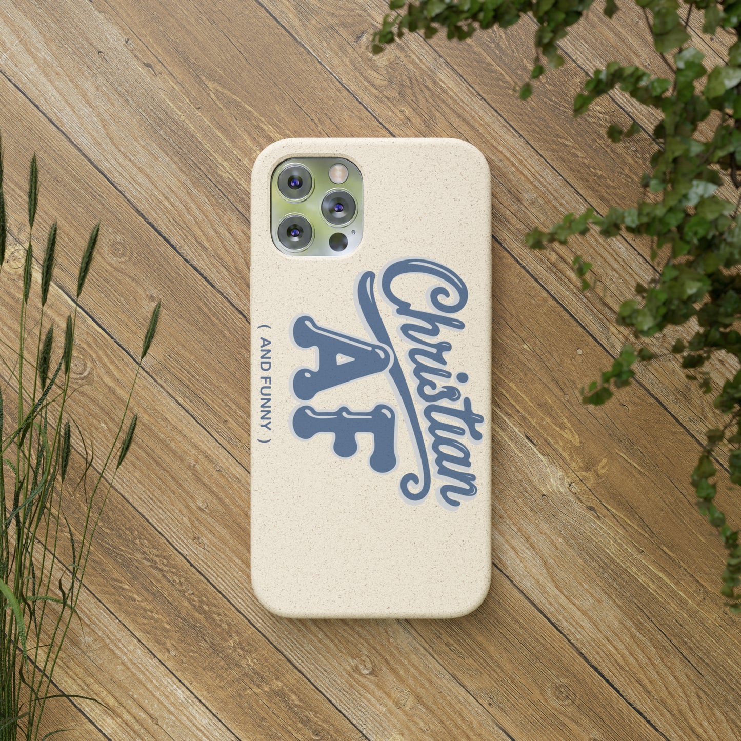 Phone Case - Christian and funny - design - FREE STANDARD SHIPPING