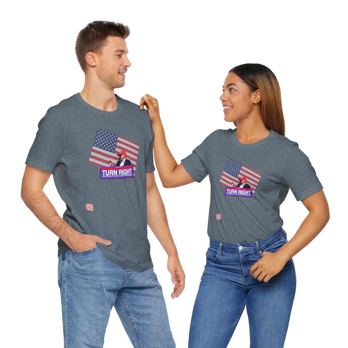 USA Flag Trump Tee