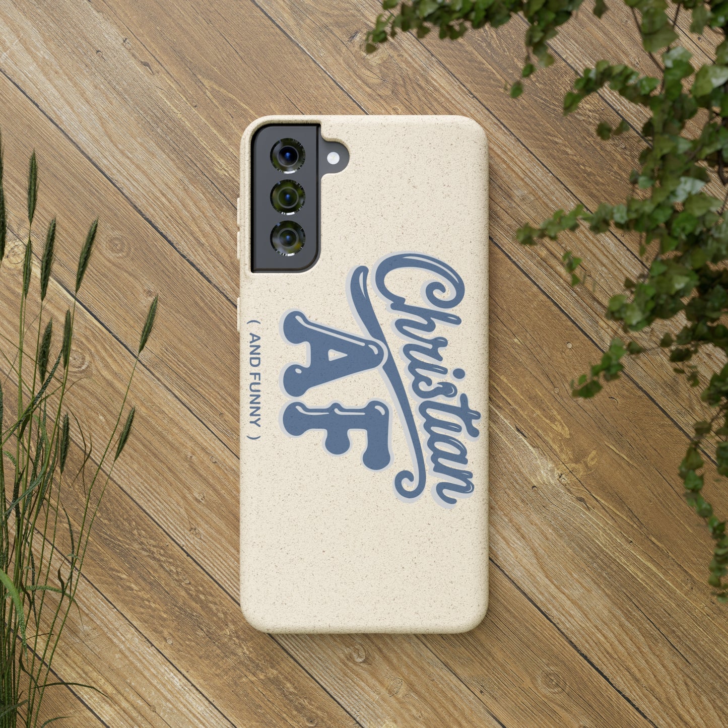 Phone Case - Christian and funny - design - FREE STANDARD SHIPPING