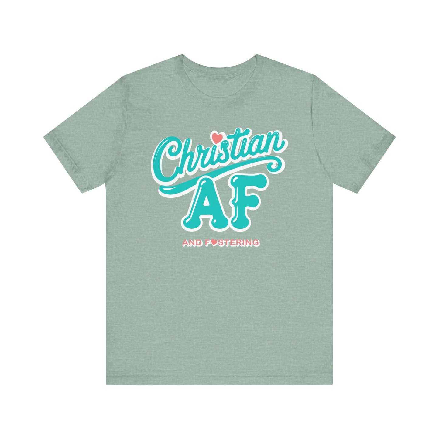 Light Colors - Christian and fostering T-shirt - FREE SHIPPING