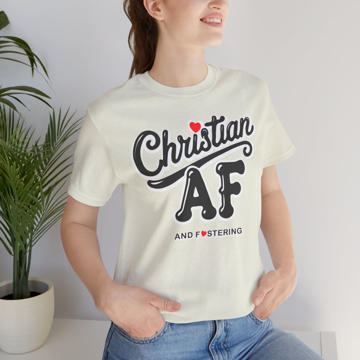 Unisex Christian and fostering T-shirt - FREE SHIPPING