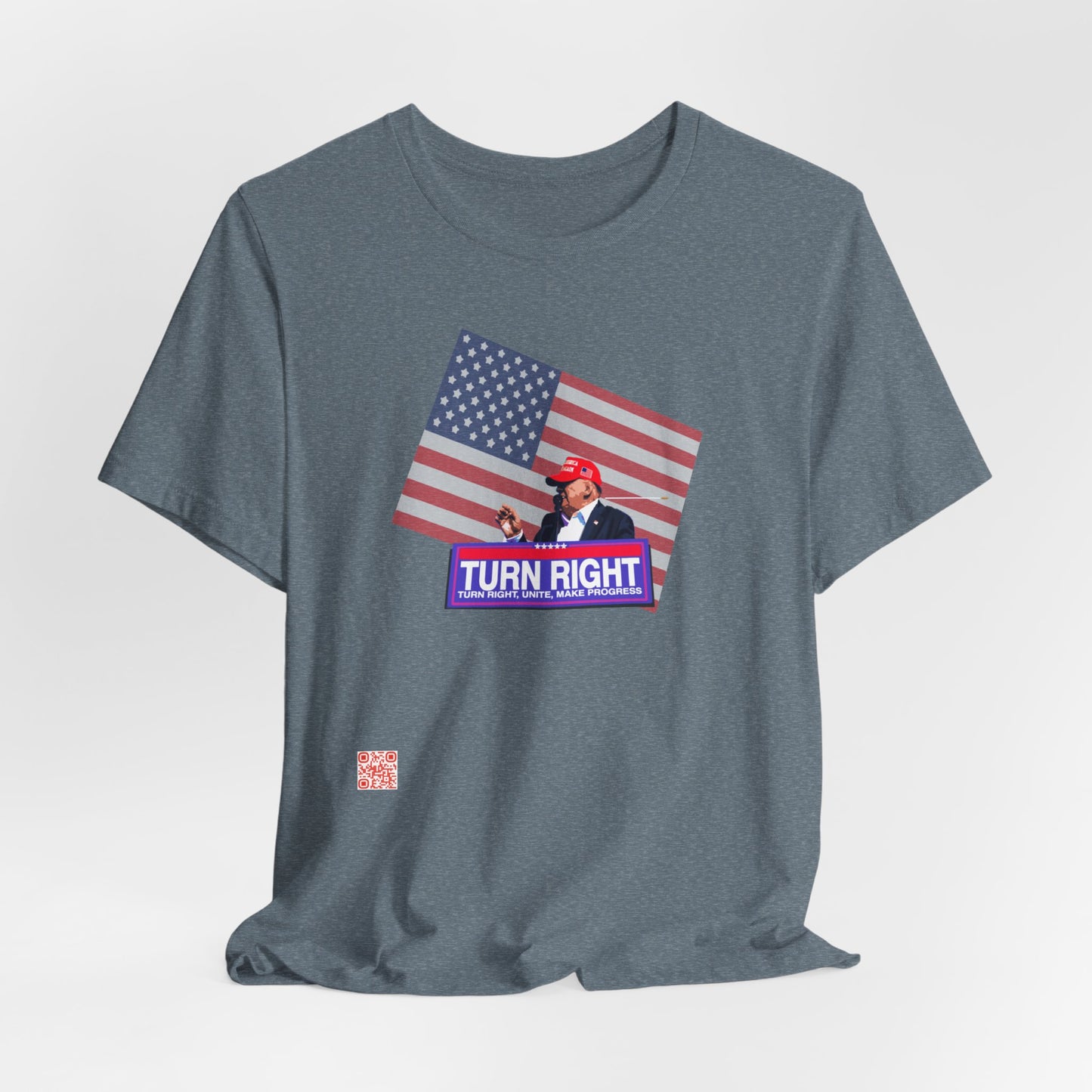 USA Flag Trump Tee