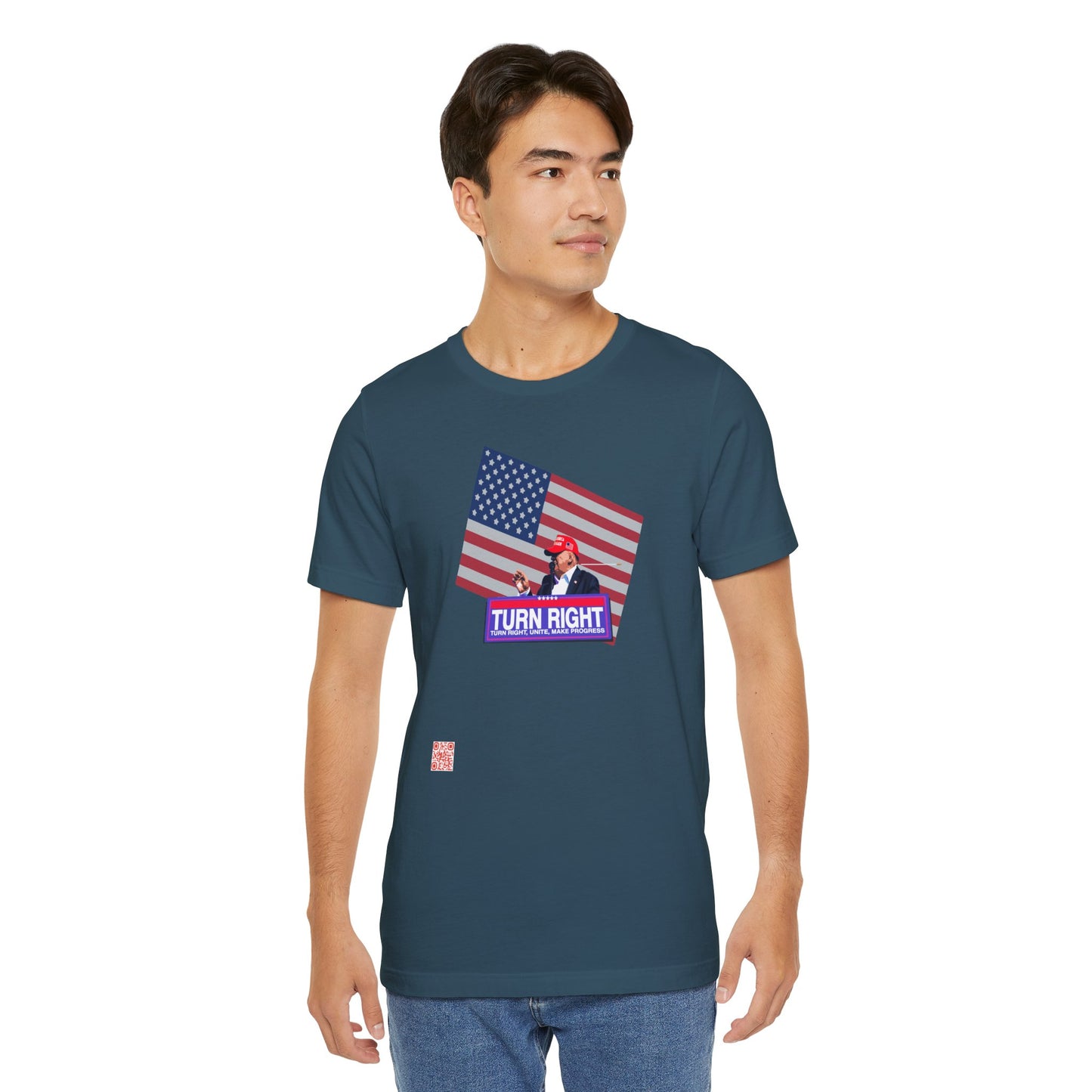 USA Flag Trump Tee