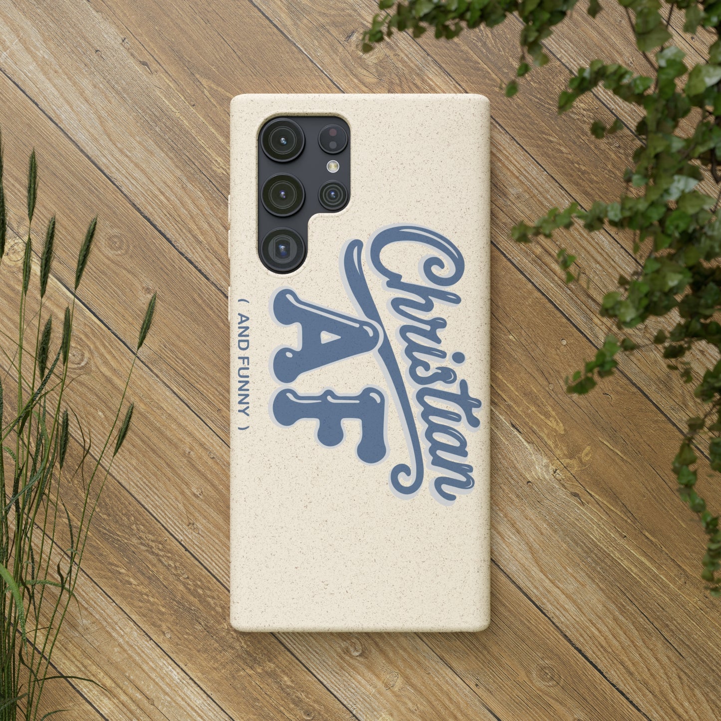 Phone Case - Christian and funny - design - FREE STANDARD SHIPPING