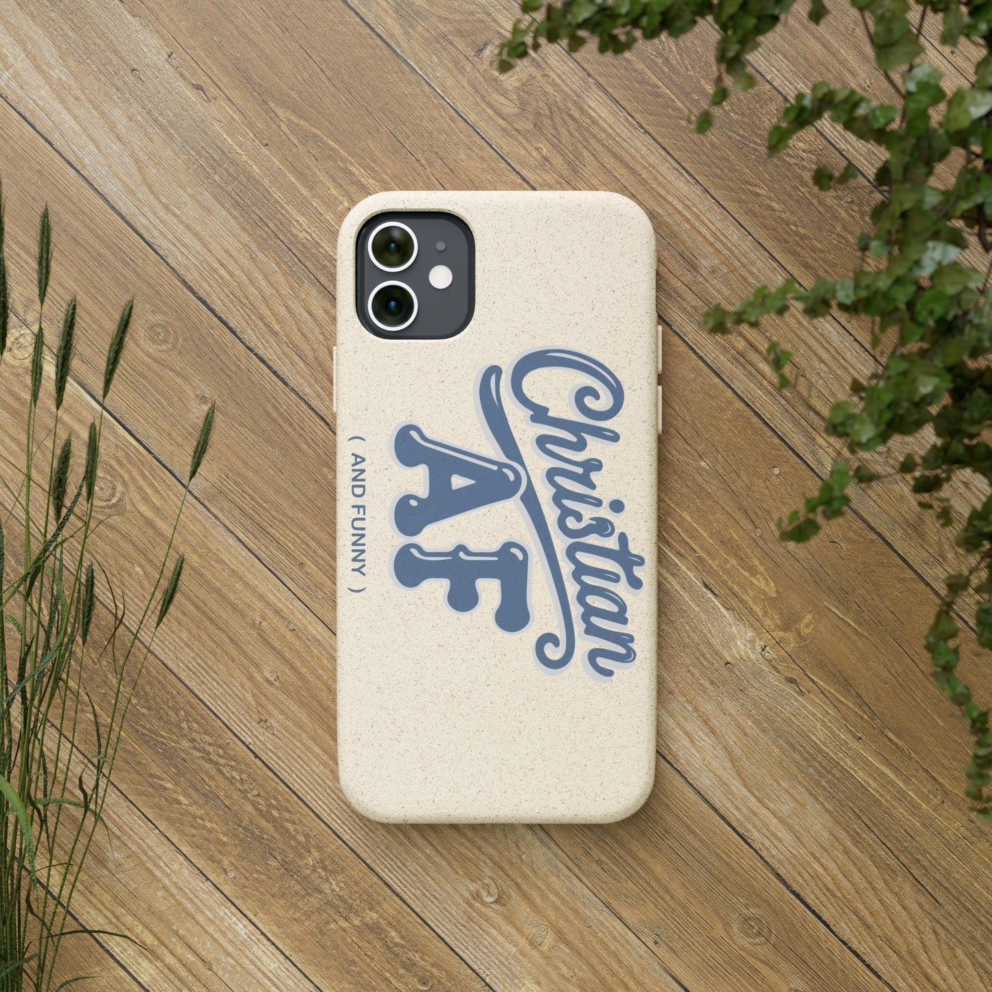 Phone Case - Christian and funny - design - FREE STANDARD SHIPPING