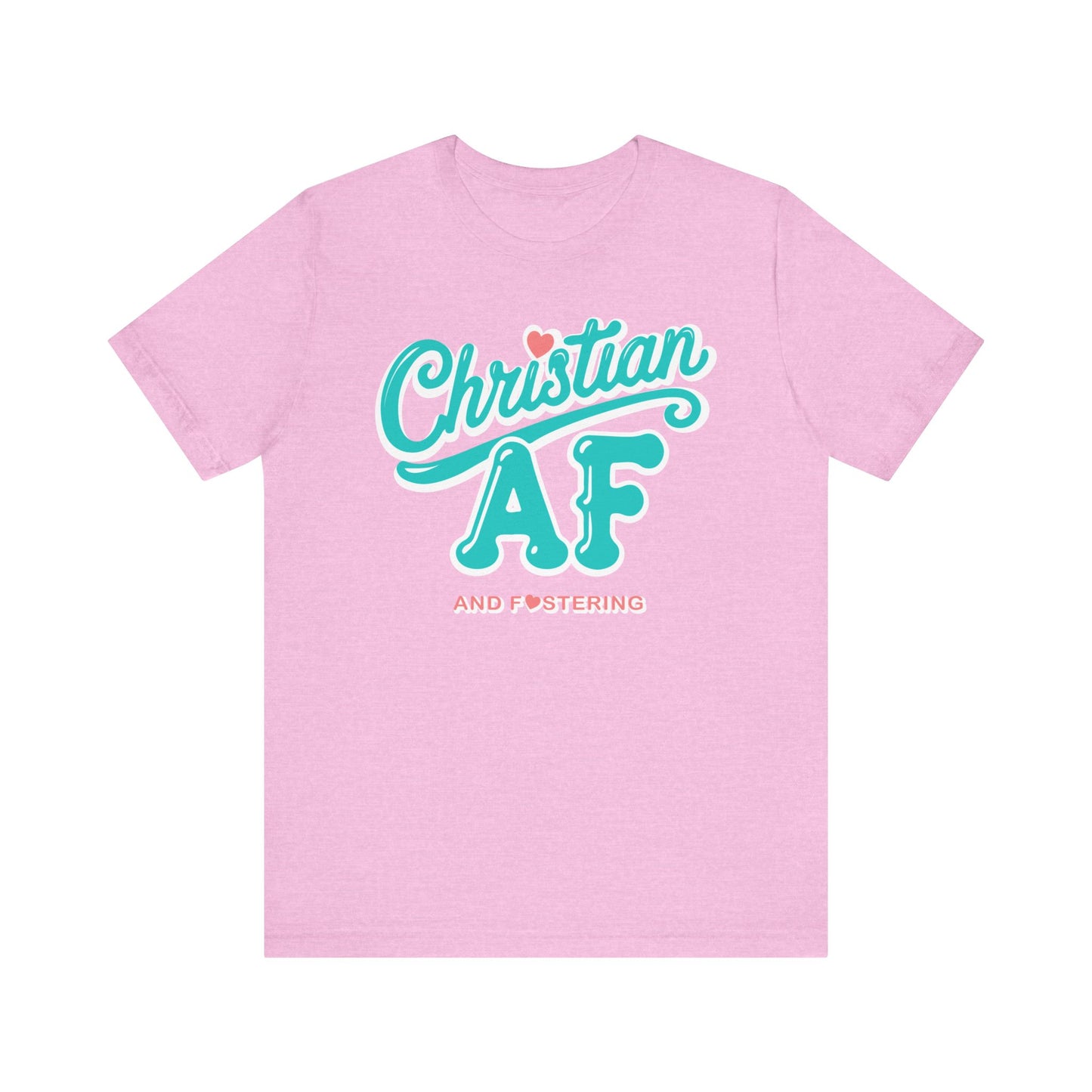 Light Colors - Christian and fostering T-shirt - FREE SHIPPING