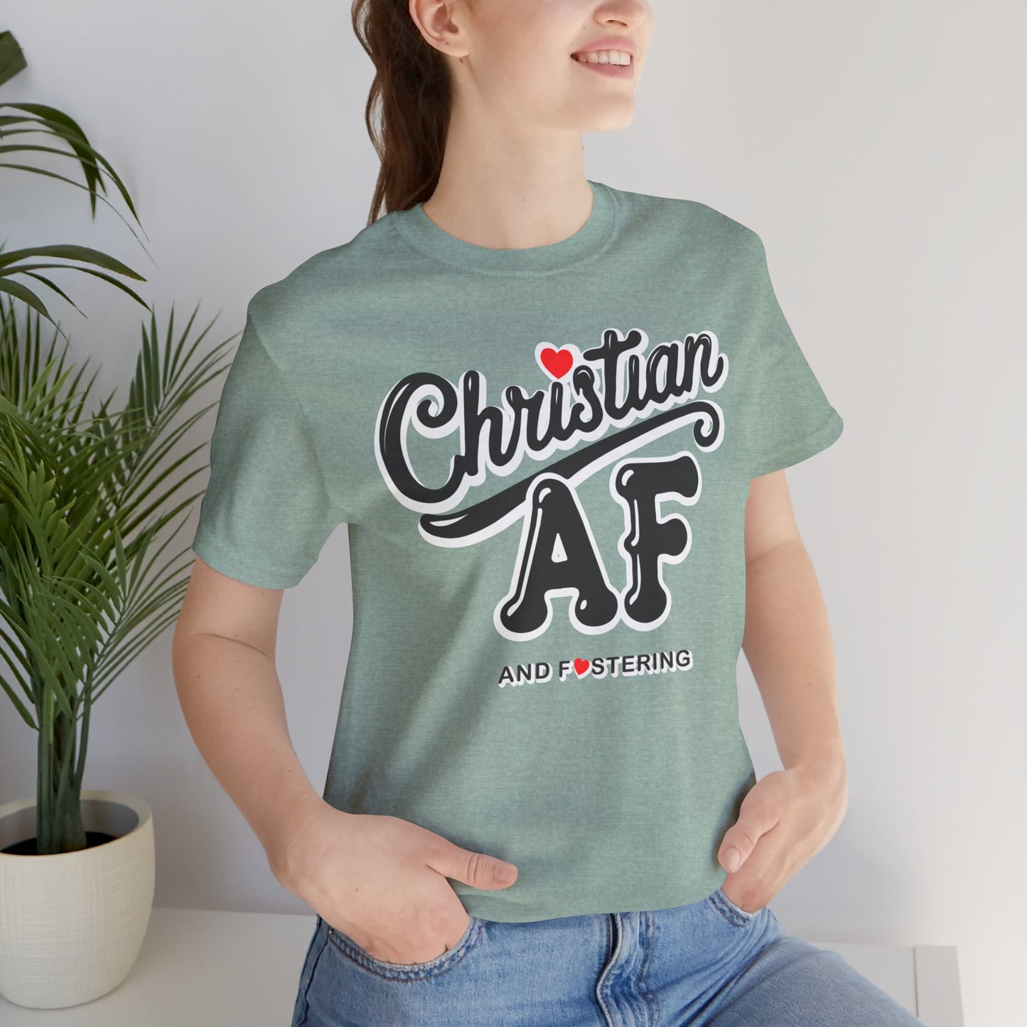 Unisex Christian and fostering T-shirt - FREE SHIPPING