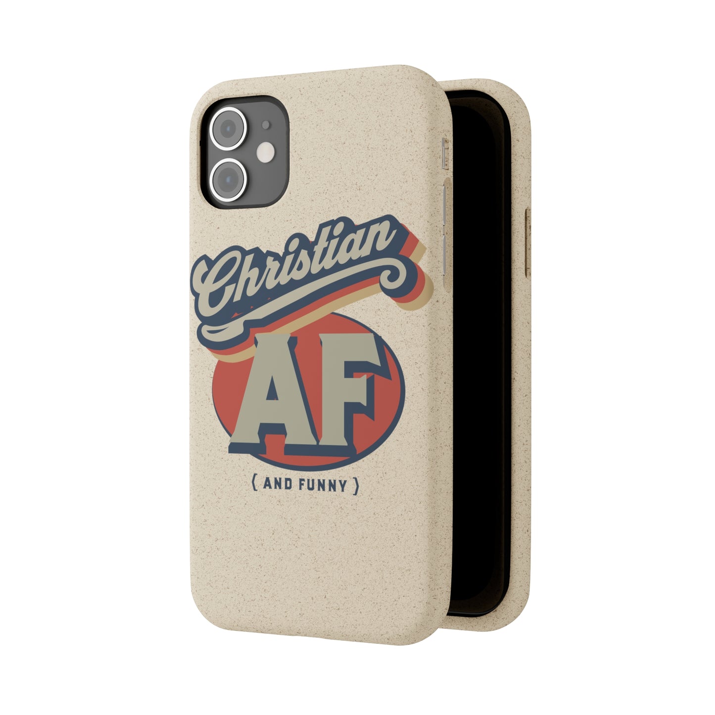 Phone Case - Christian and funny - FREE SHIPPING - Biodegradable Case