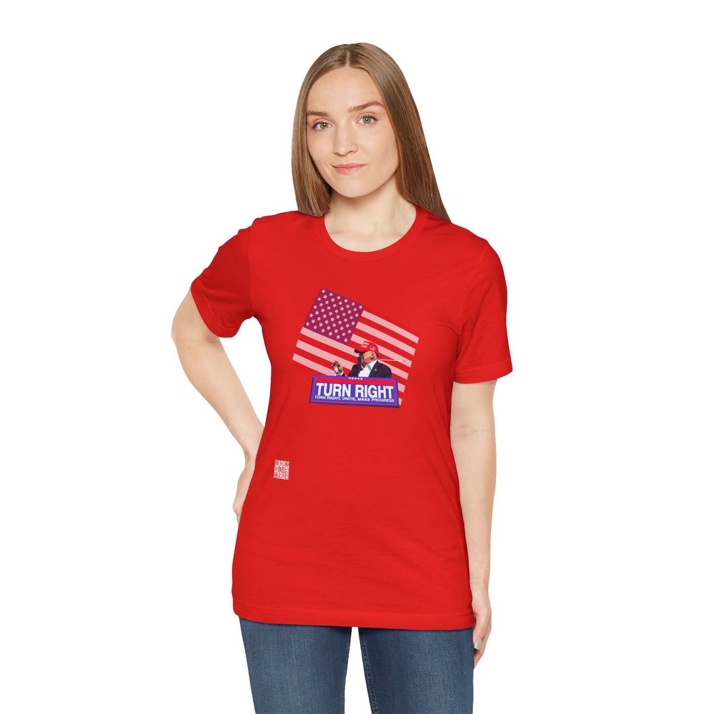 USA Flag Trump Tee