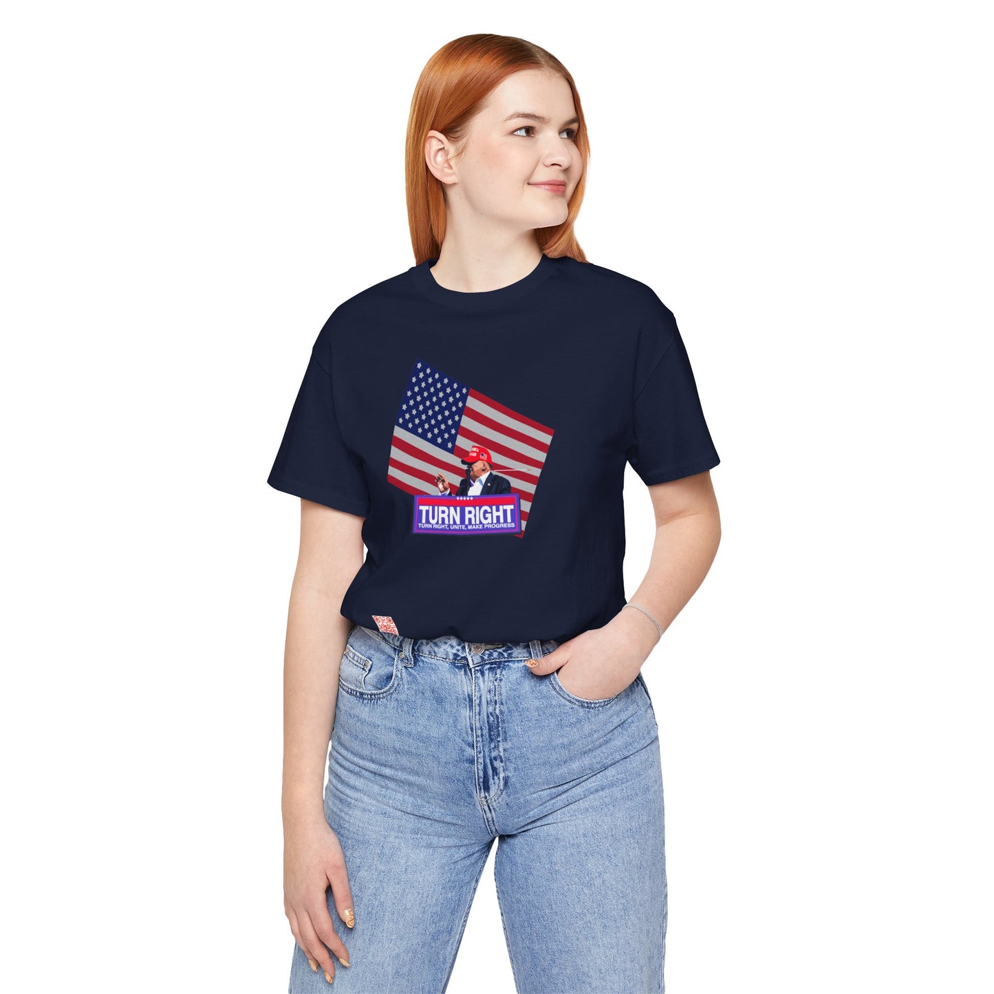 USA Flag Trump Tee