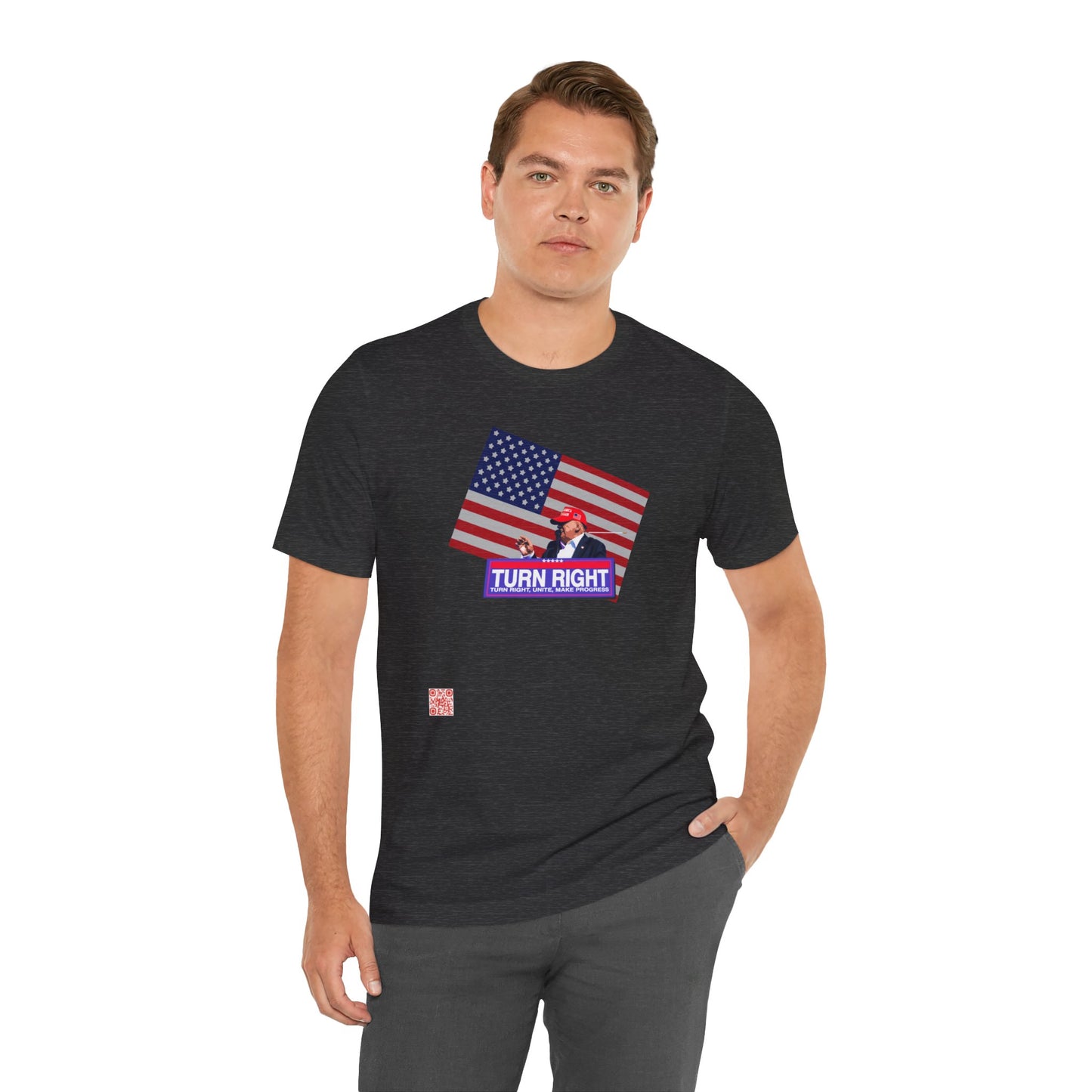 USA Flag Trump Tee