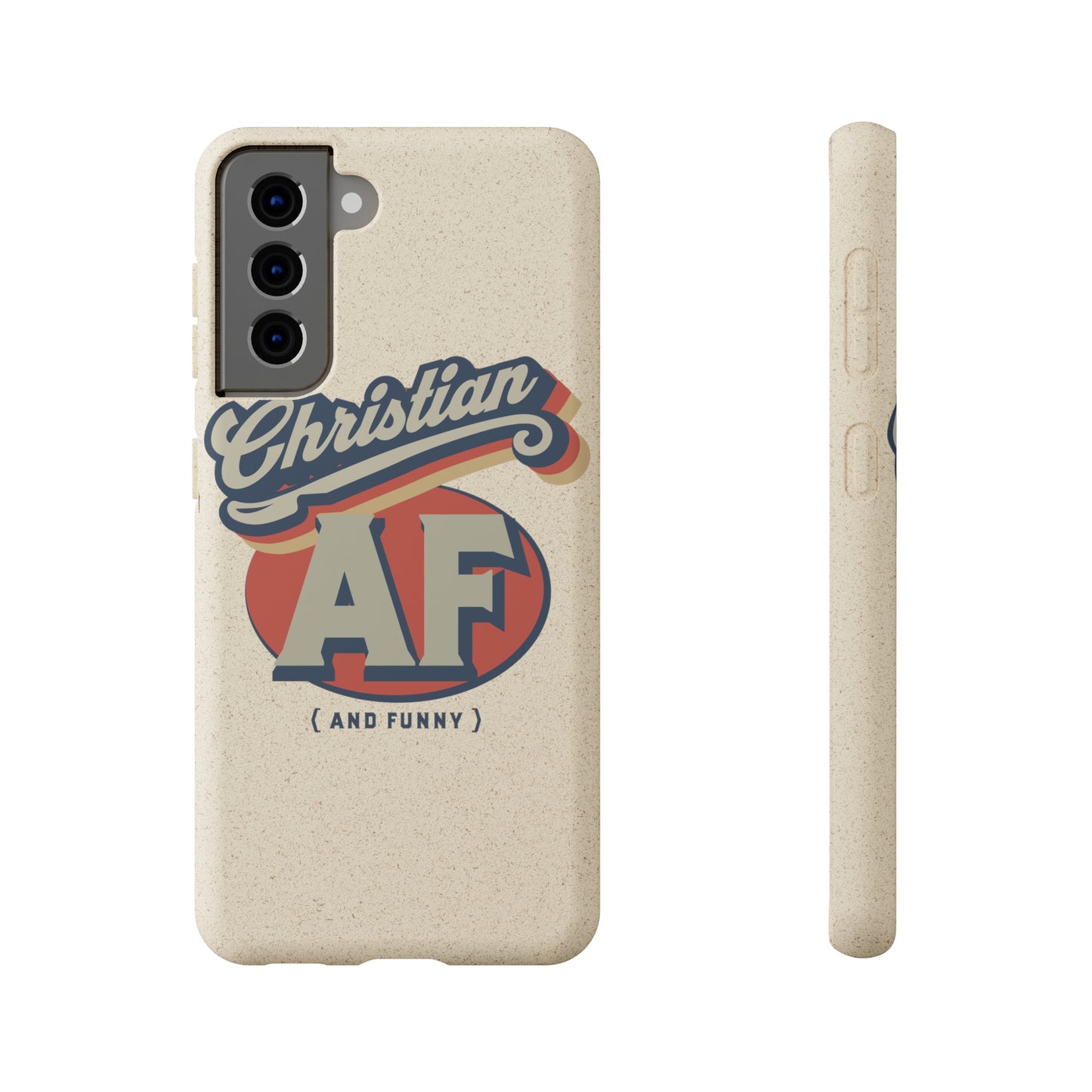 Phone Case - Christian and funny - FREE SHIPPING - Biodegradable Case