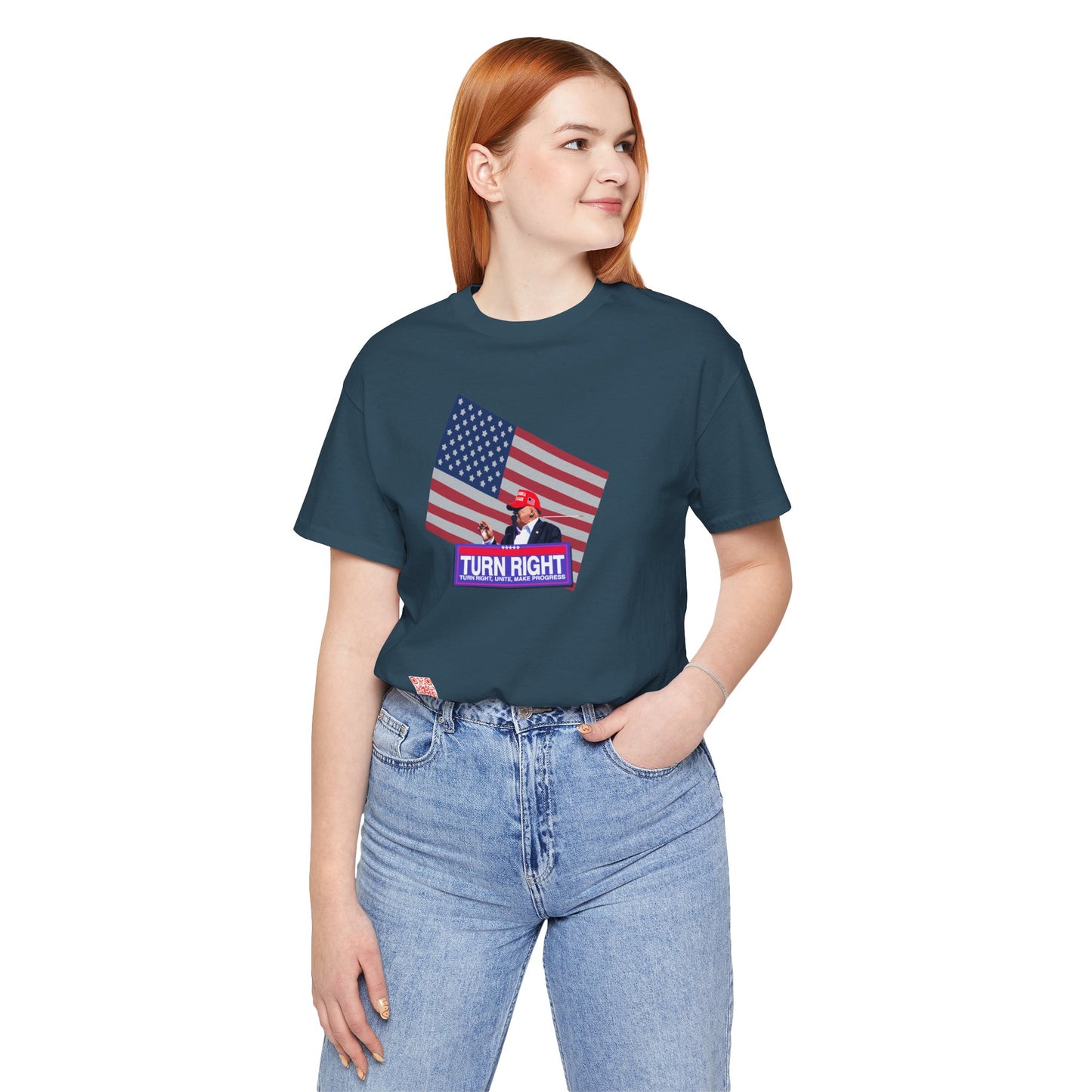 USA Flag Trump Tee