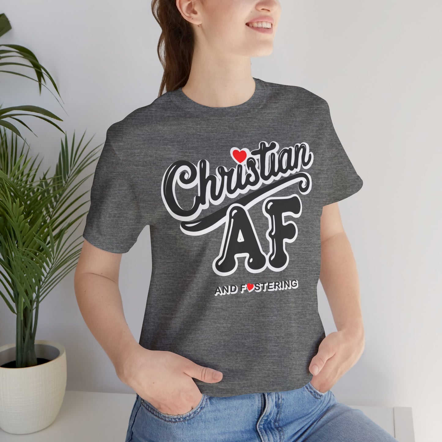 Unisex Christian and fostering T-shirt - FREE SHIPPING