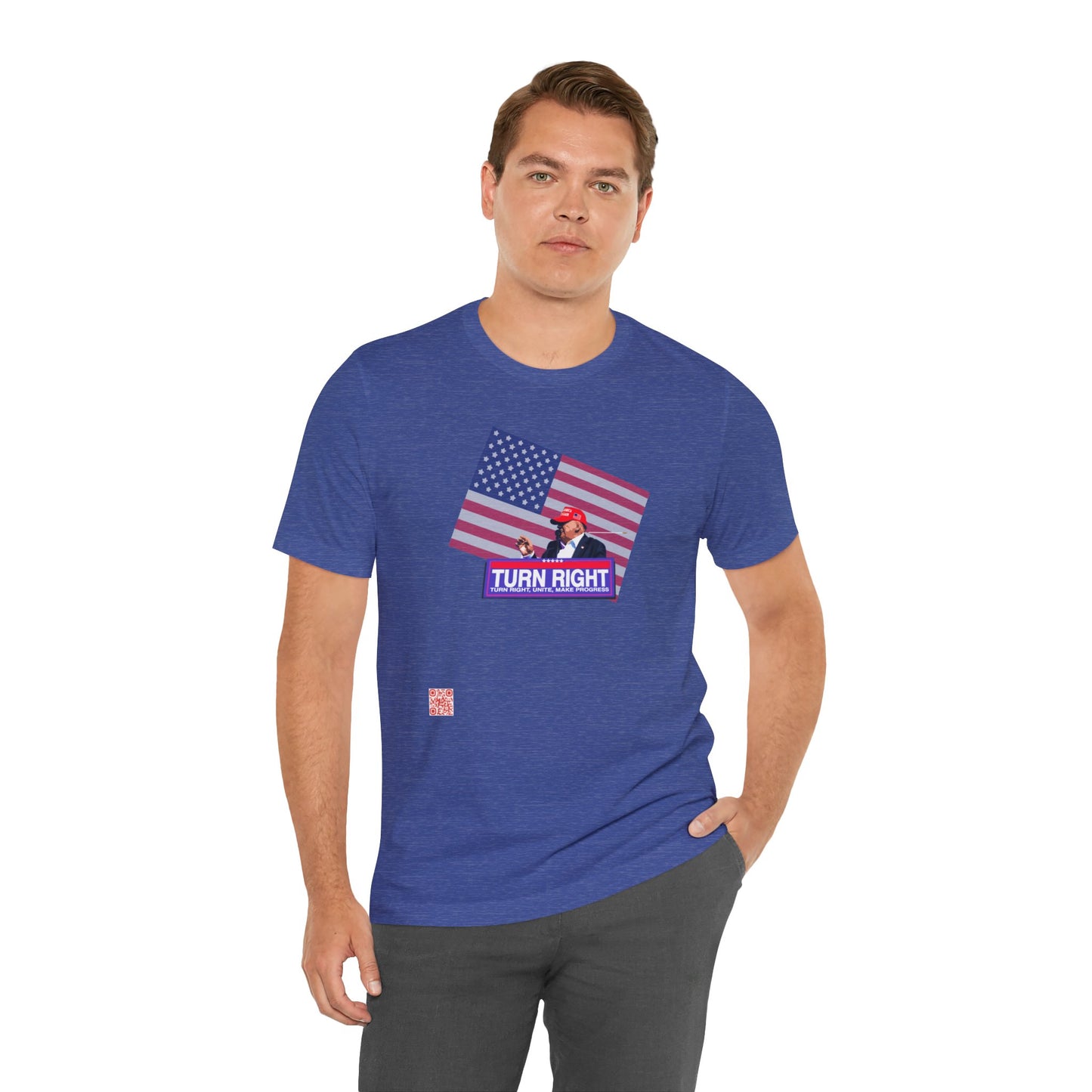 USA Flag Trump Tee